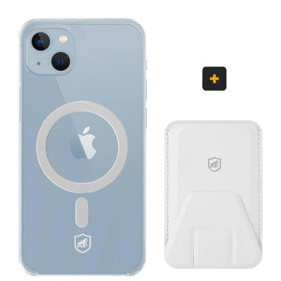 Kit Magsafe - Capa case capinha e Carteira com Kickstand para iPhone 14 - Gshield