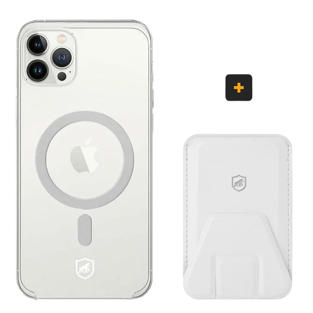 Kit Magsafe - Capa case capinha e Carteira com Kickstand para iPhone 12 Pro Max - Gshield - 1