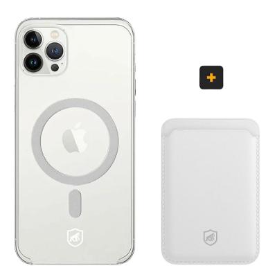 Kit Magsafe - Capa case capinha e Carteira para iPhone 12 Pro Max - Gshield