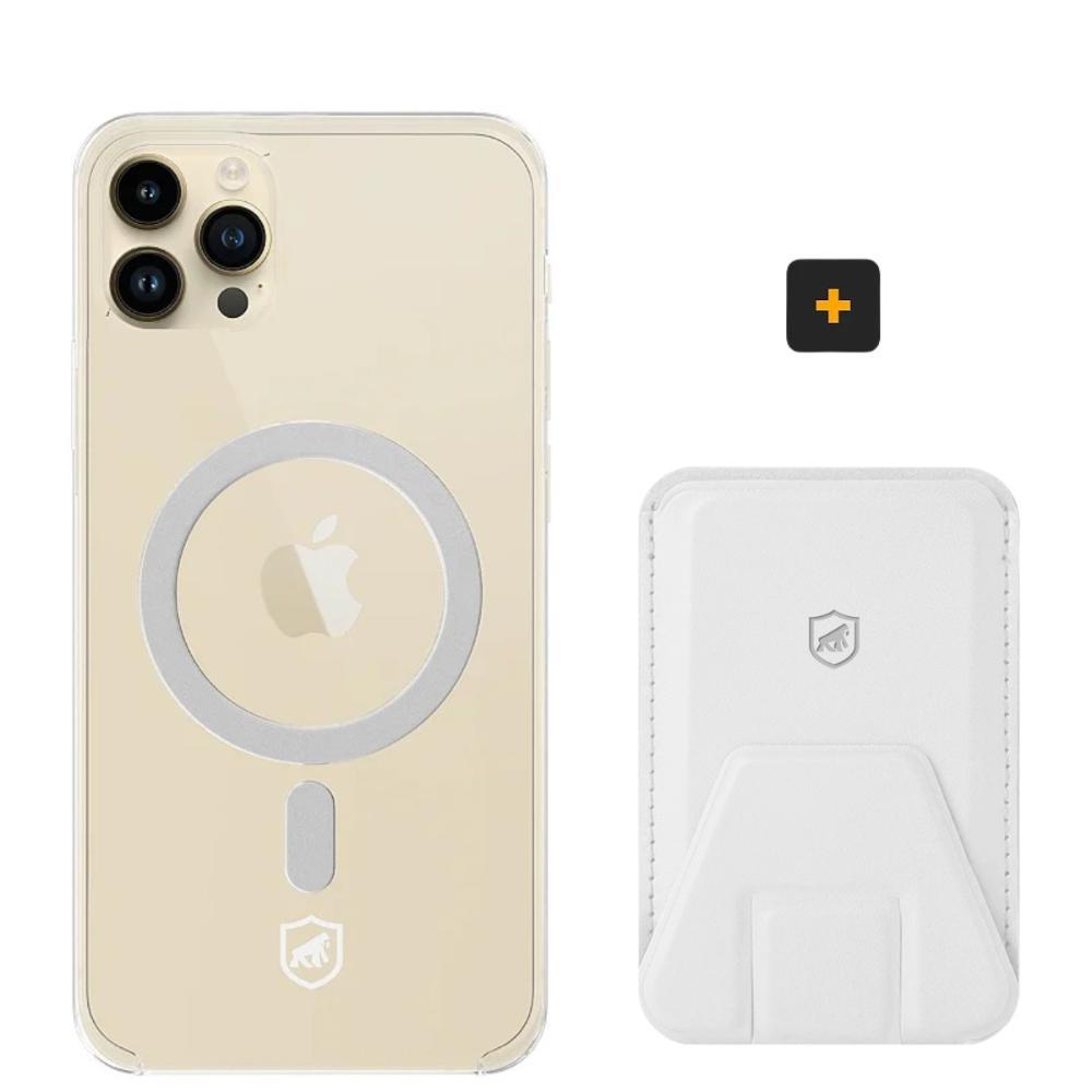 Kit Magsafe - Capa case capinha e Carteira com Kickstand para iPhone 13 Pro - Gshield - 1