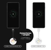 Cabo para controle Xbox One USB 2 metros - Dual Shock Preto - Gshield