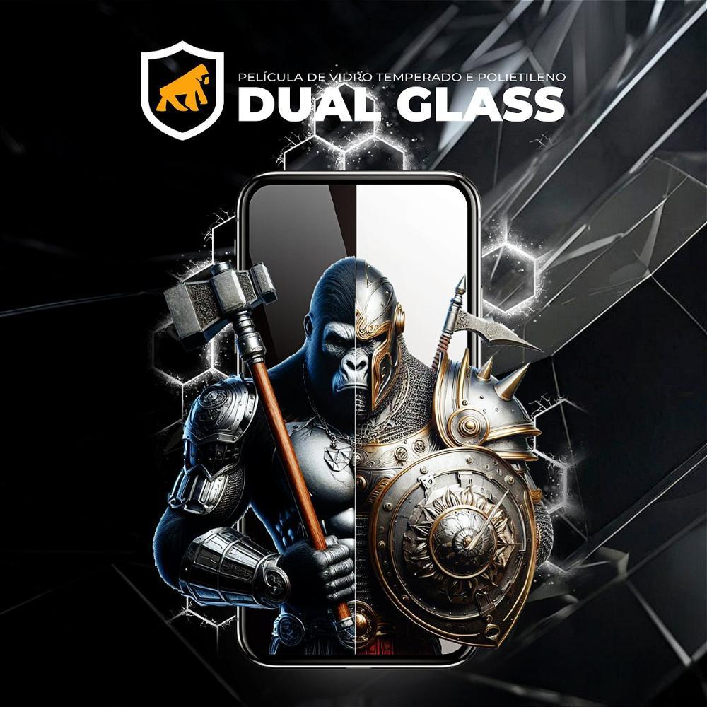 Película para iPhone 15 Pro Max - Dual Glass Preta - Gshield - 3