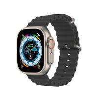 Pulseira para Apple Watch 44 MM - Oceano Cloud  - Preta - Gshield - 1