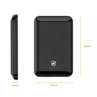 Presente Dia dos Pais - Carregador Portátil Nano Snap Magsafe - Wireless - Preto - Compre 1 e leve o 2° pela METADE do preço -Gshield - 5