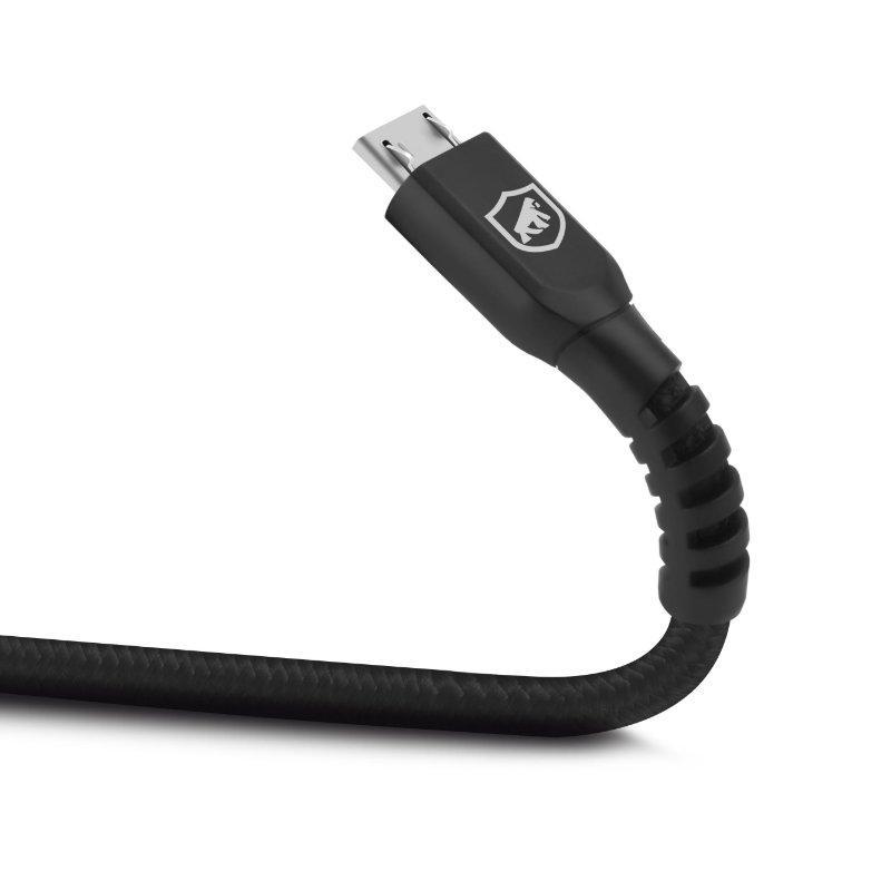 Cabo para controle Playstation 4 USB 2 metros - Dual Shock Preto - Gshield - 3