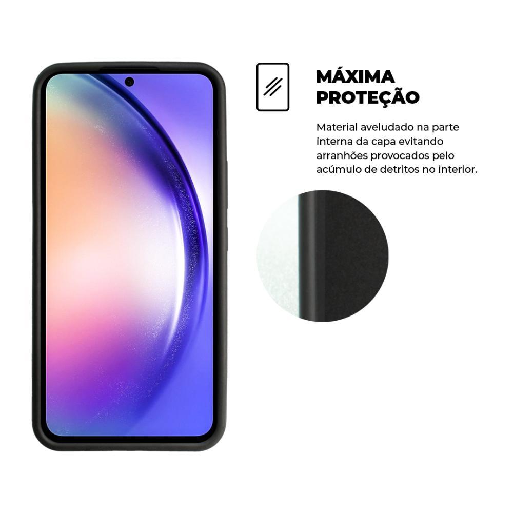 Capa case capinha para Samsung Galaxy A54 - Silicon Veloz - Gshield - 2