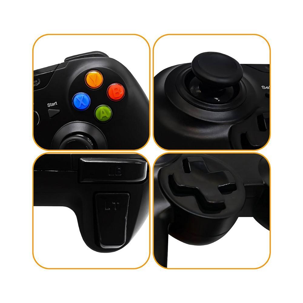Controle Gamepad Joystick Bluetooth compatível com IOS / ANDROID / PC / PS3 / PS4 / SWITCH - Verde - 3