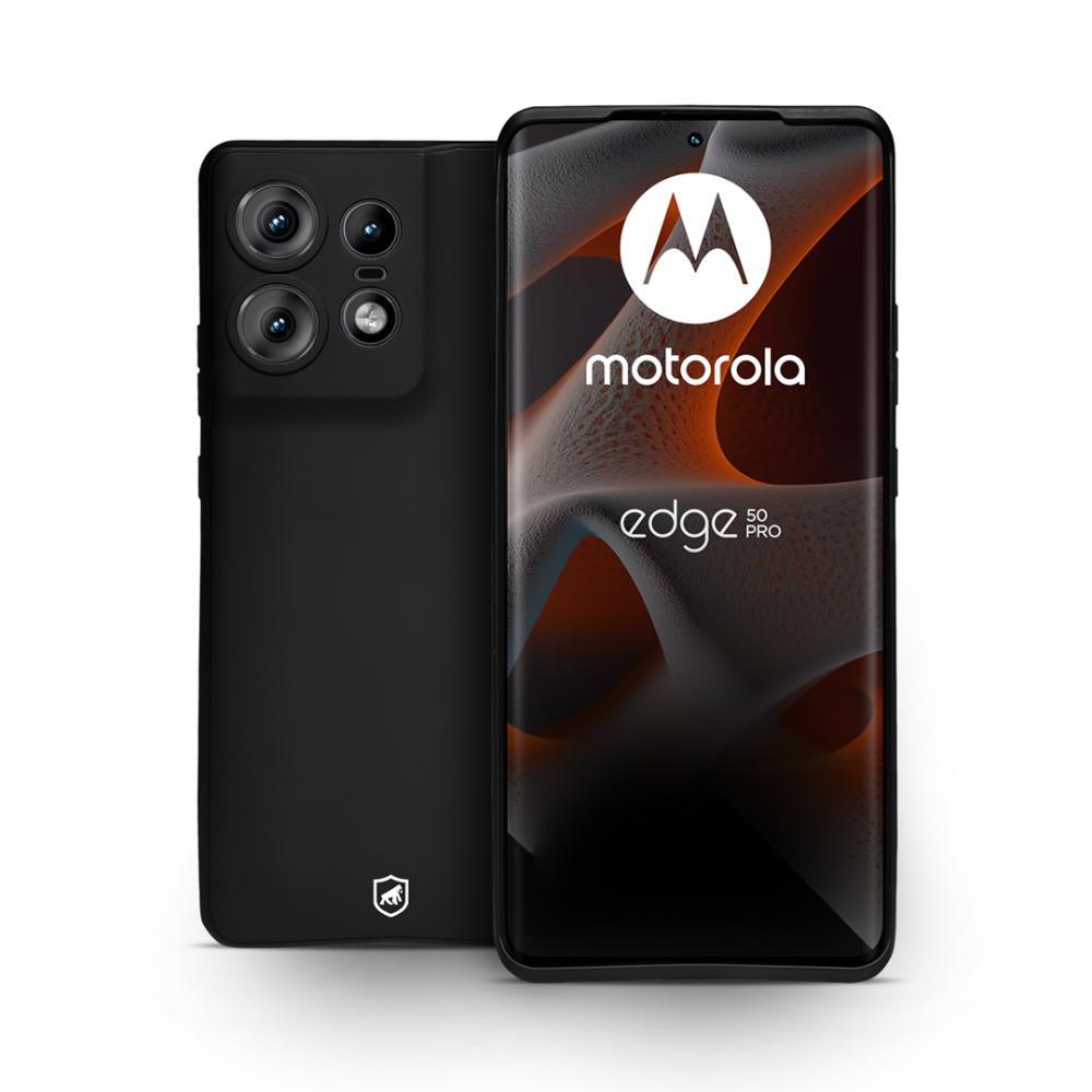 Kit Capa case capinha Silicon Veloz e Película Hydrogel HD para Motorola Moto Edge 50 Pro - Gshield - 2