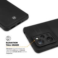 Kit Capa case capinha Symetric Preta e Película Hydrogel HD para Xiaomi Poco X5 Pro - Gshield - 3