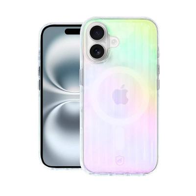 Capa case capinha para iPhone 16 - Rainbow Transparente - Gshield