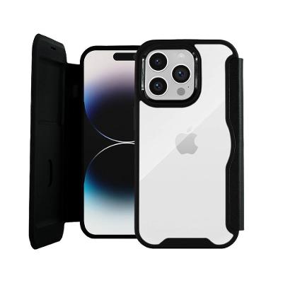 Capa case capinha para iPhone 14 Pro - Carteira Dual - Gshield
