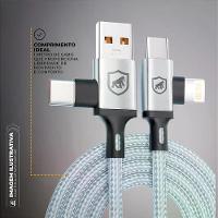 Cabo 4 em 1 - Discovery - 1M - Branco - Gshield - 3