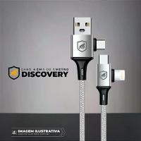 Cabo 4 em 1 - Discovery - 1M - Branco - Gshield - 6