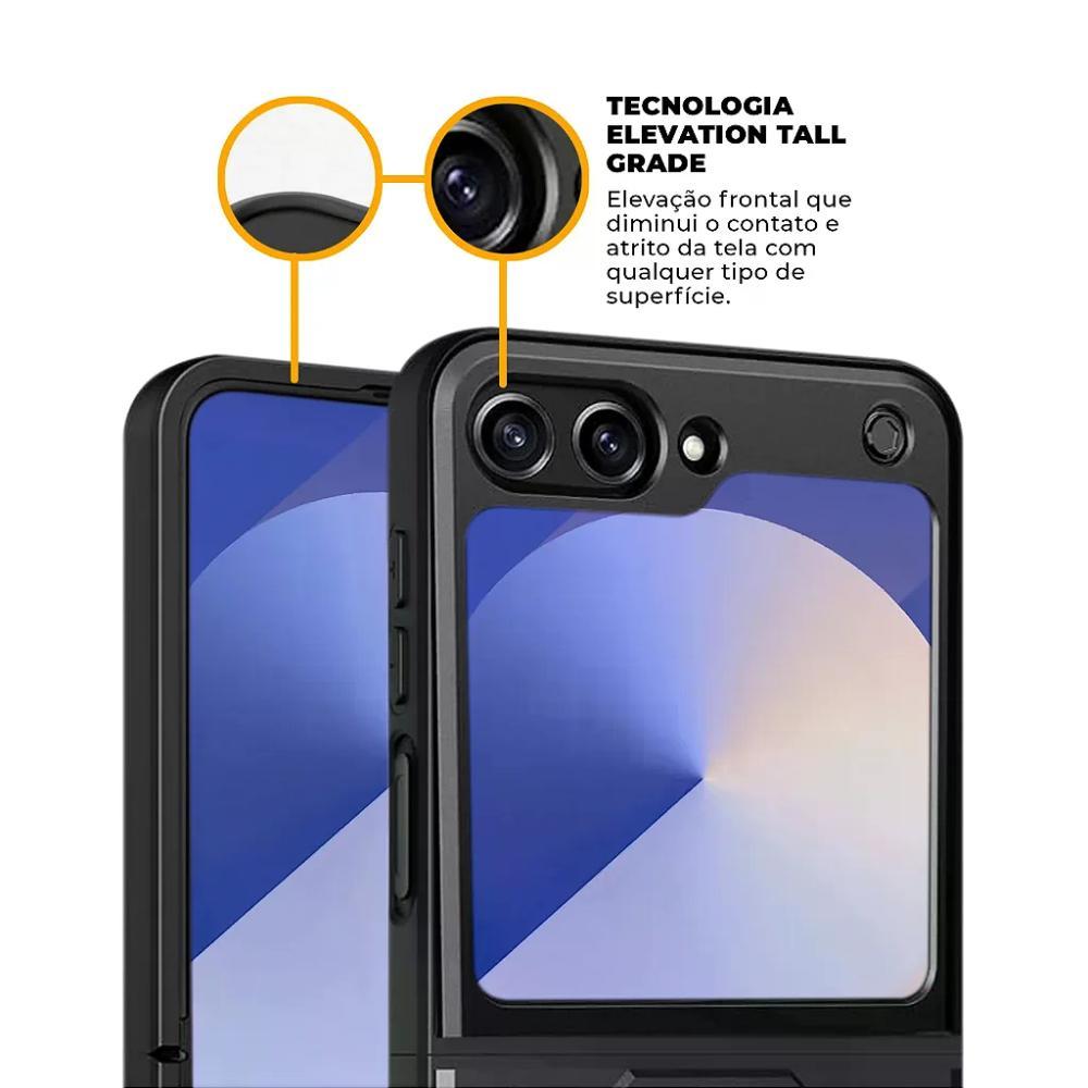 Capa case capinha para Samsung Galaxy Z Flip 7 FE - Dinamic Cam Protection - Gshield - 2