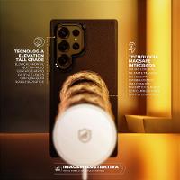 Capa para Samsung Galaxy S25 Plus - Couro Dual Magsafe - Preta - Gshield