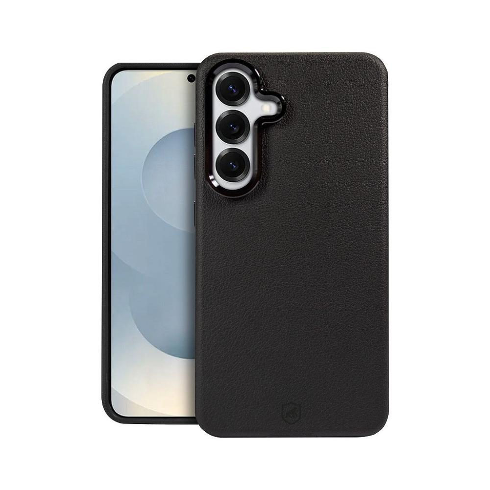 Capa para Samsung Galaxy S25 - Couro Dual Magsafe - Preta - Gshield - 1