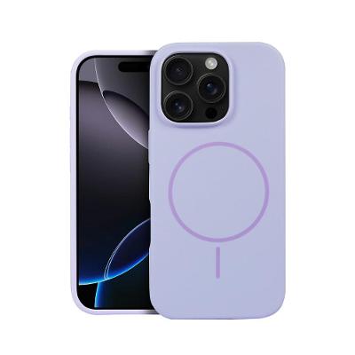 Capa case capinha para iPhone 16 Pro Max - Silicon Liquid Magsafe - COR - Gshield