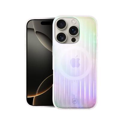 Capa case capinha para iPhone 16 Pro - Rainbow Transparente - Gshield