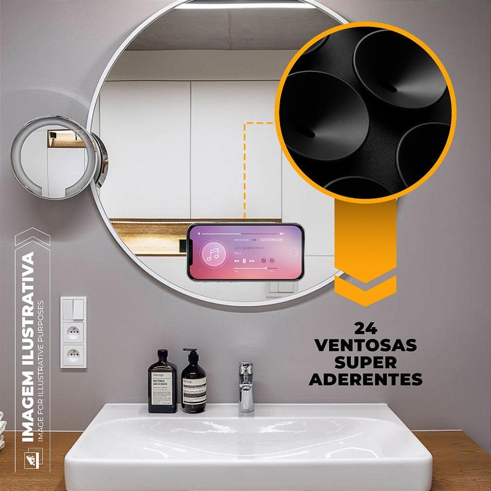 Kit Capa Crystal Slim para Iphone 14 + Ventosa Preta Gshield - 2