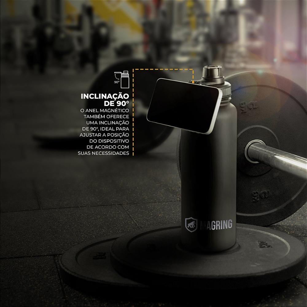 Garrafa Térmica Armor MagSafe 950ML - Preta - Gshield - 3