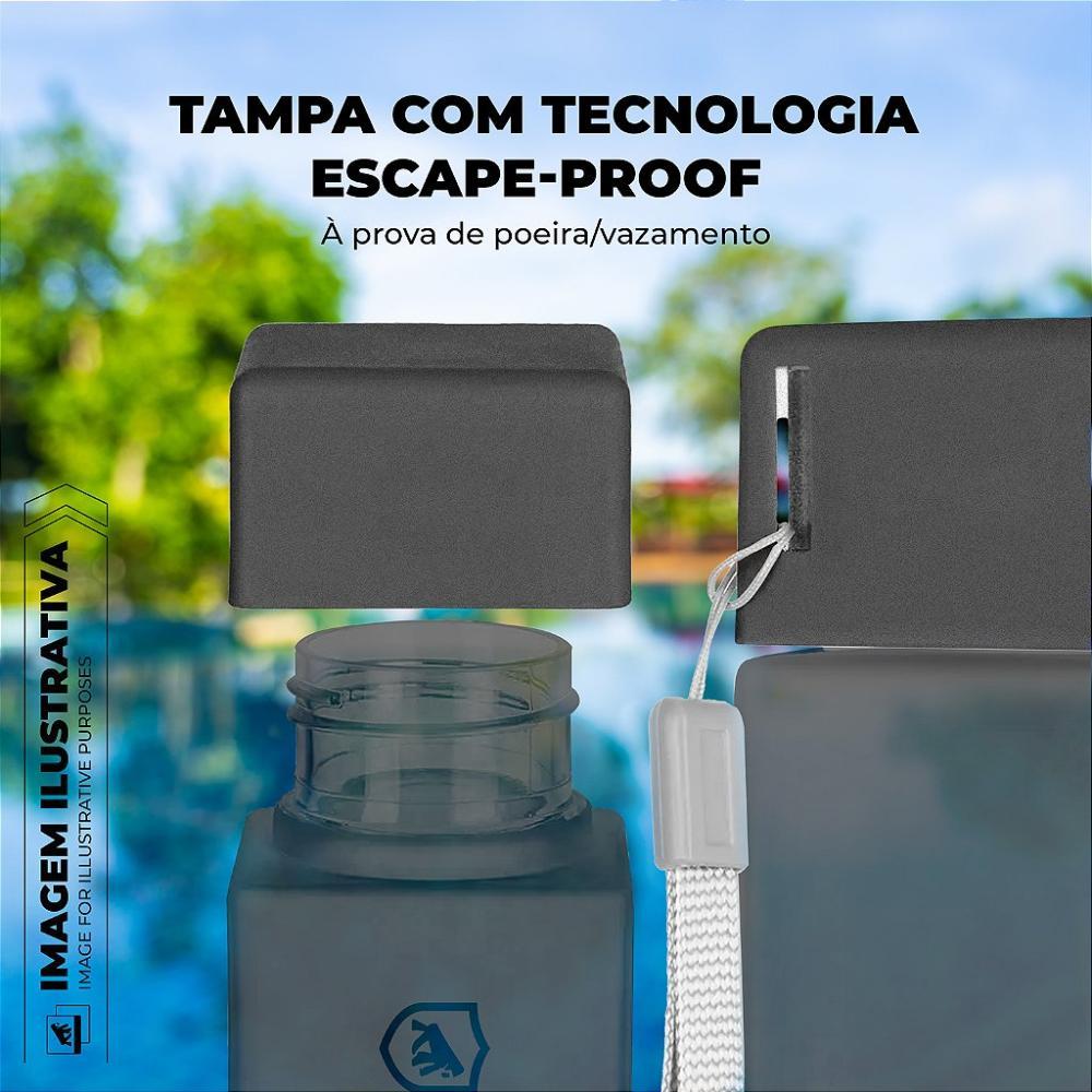 Garrafa 500ml com Vedação Antivazamento e Alça para Transporte - WaterShield  - Gshield - 2