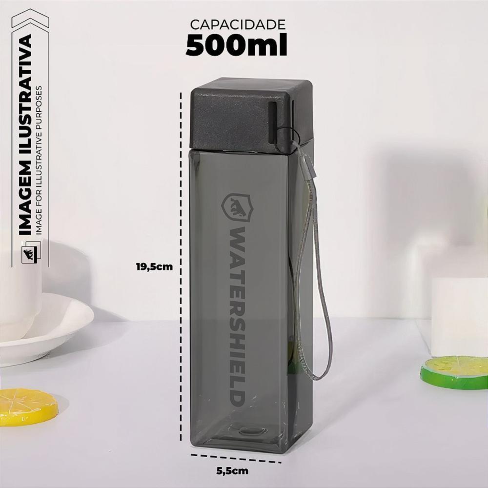 Garrafa 500ml com Vedação Antivazamento e Alça para Transporte - WaterShield  - Gshield - 3
