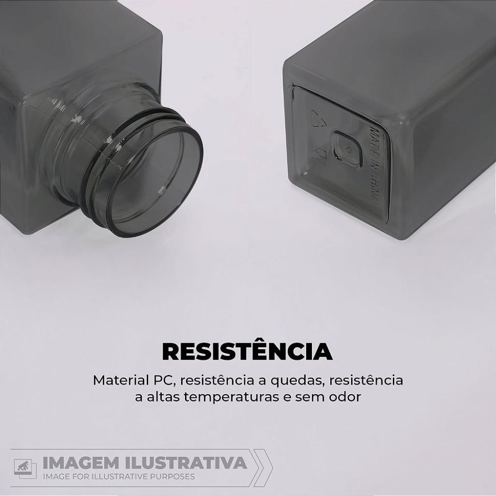 Garrafa 500ml com Vedação Antivazamento e Alça para Transporte - WaterShield  - Gshield - 4