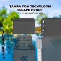 Garrafa 500ml com Vedação Antivazamento e Alça para Transporte - WaterShield  - Gshield - 2