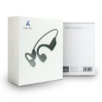 Fone de Ouvido Esportivo Bluetooth com Condução Óssea - Preto - Verde - 2