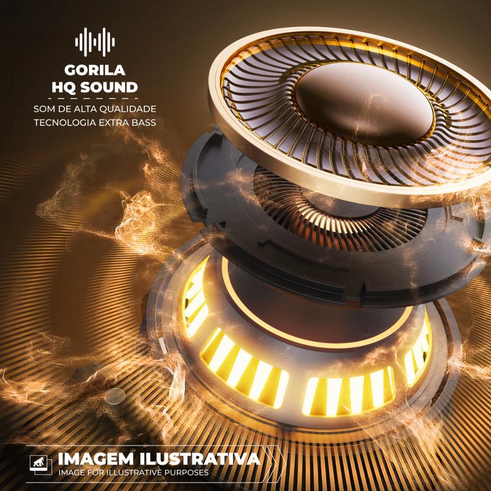 Earbuds - Fone de ouvido Bluetooth - Symetric - Preto - Gshield - 2