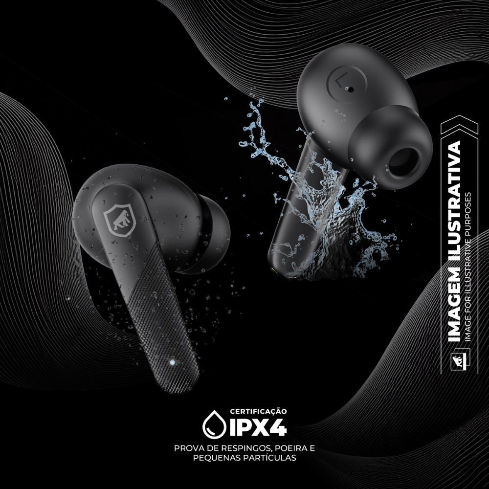Earbuds - Fone de ouvido Bluetooth - Symetric - Preto - Gshield - 4