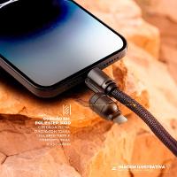 Cordão Strap Survivor com Cabo 4 em 1 - Preto - Gshield - 3