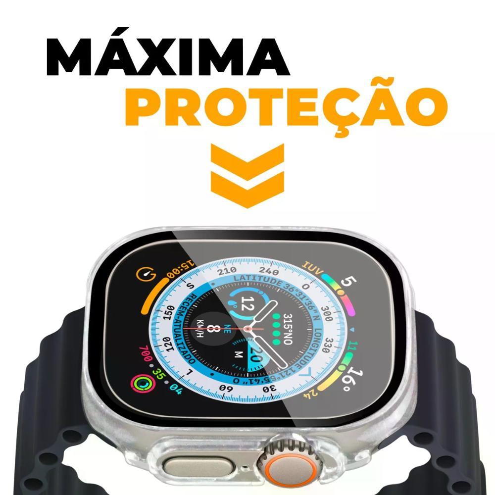 Case para Apple Watch 46mm - Armor - Transparente - Gshield - 5