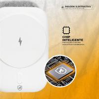 Carregador Portátil Wireless Magsafe 2 em 1 10.000 mAh - Survivor - Branco - Gshield - 2