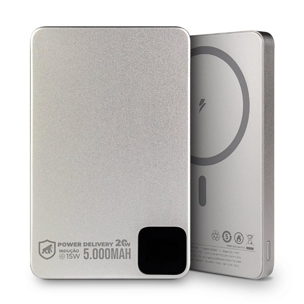 Carregador Portátil 5.000mAh - Ultra Slim  - Gshield - 1