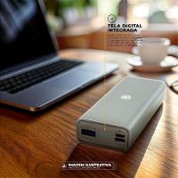 Carregador Portátil para Notebook 45W - Discovery - Titanium Cinza - Gshield - 6
