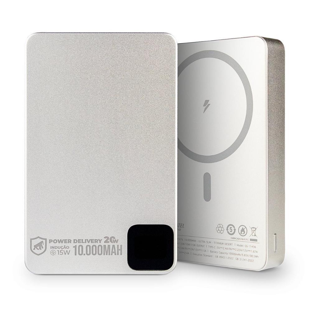 Carregador Portátil 10.000mAh - Ultra Slim  Gshield - 1