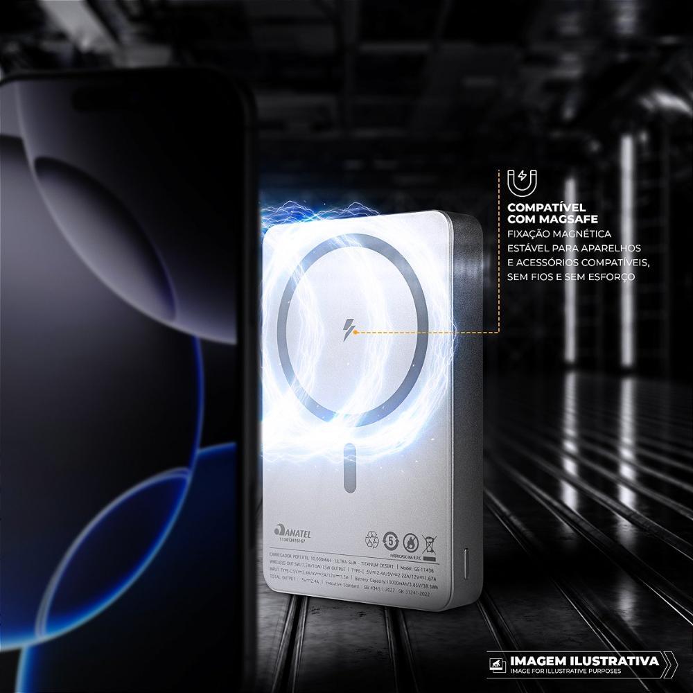 Carregador Portátil 10.000mAh - Ultra Slim  Gshield - 5