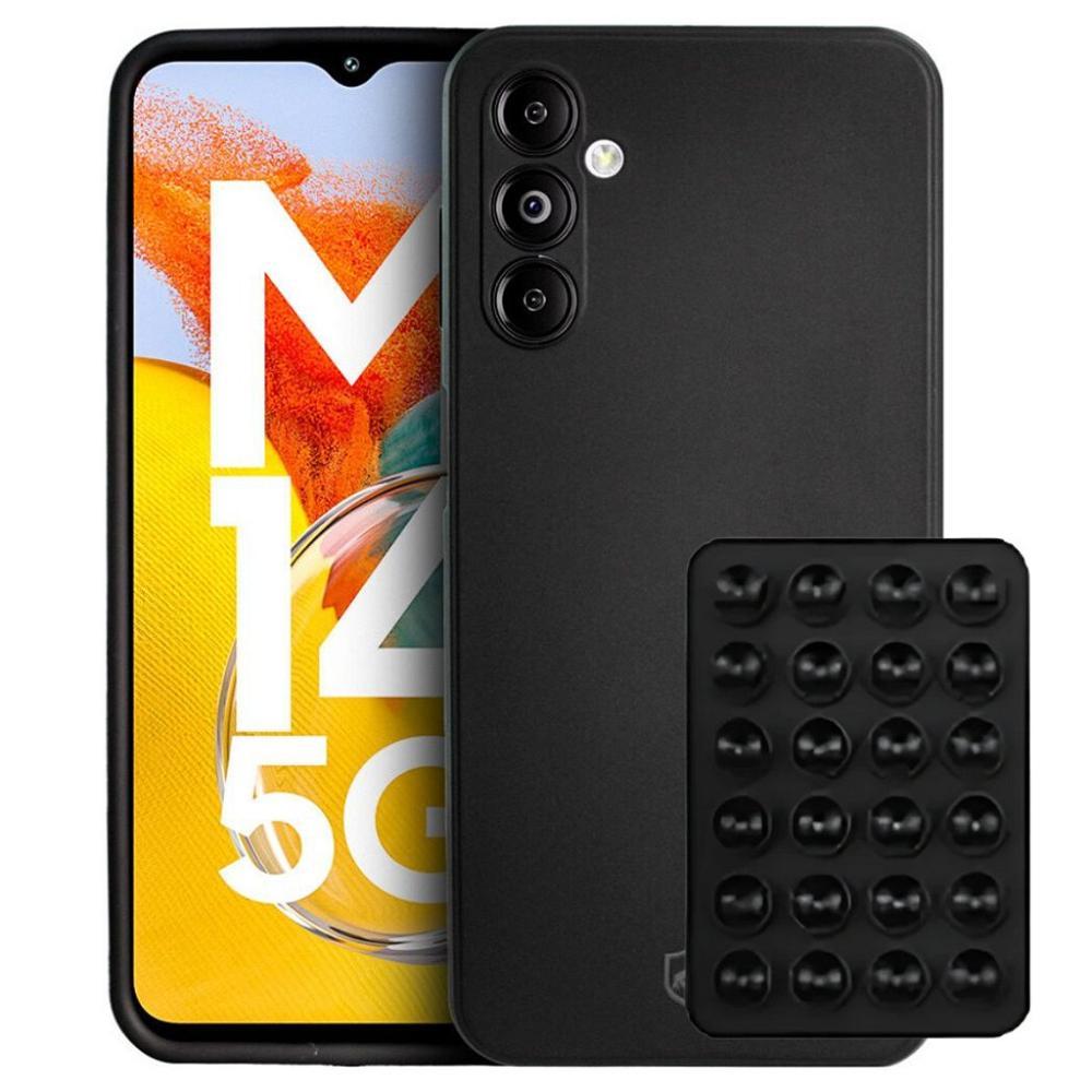 capinha Silicon Veloz para Samsung Galaxy M14 Ventosa  Preta - 1
