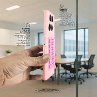 Capa Silicon Veloz para Samsung Galaxy A05 + Ventosa - Rosa - Gshield - 3