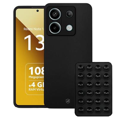 Capa Silicon Veloz para Redmi Note 13 5G Ventosa Preta