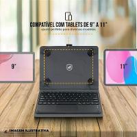 Capa case capinha para Xiaomi Redmi Pad com Teclado Bluetooth - Hybrid - Gshield - 3