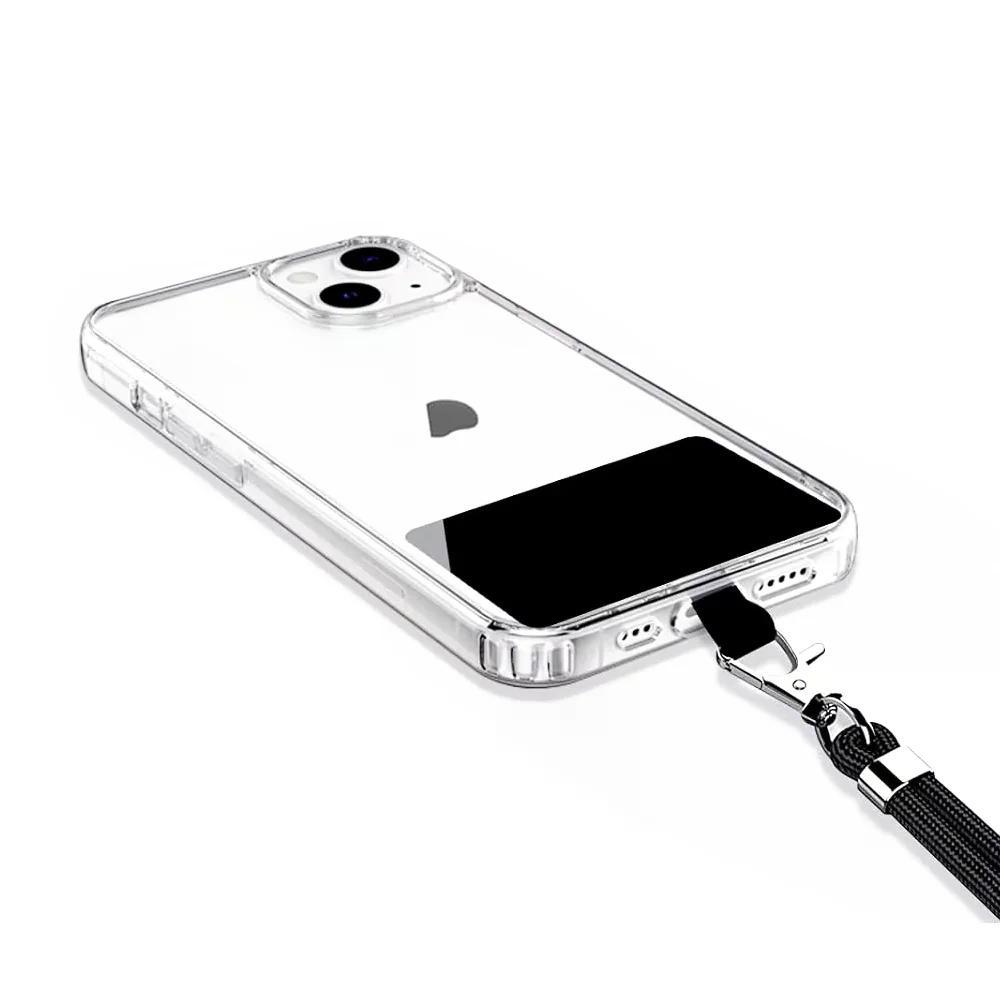 Kit Capa Silicon Veloz para Samsung Galaxy A14 + Cordão Rosa - 9