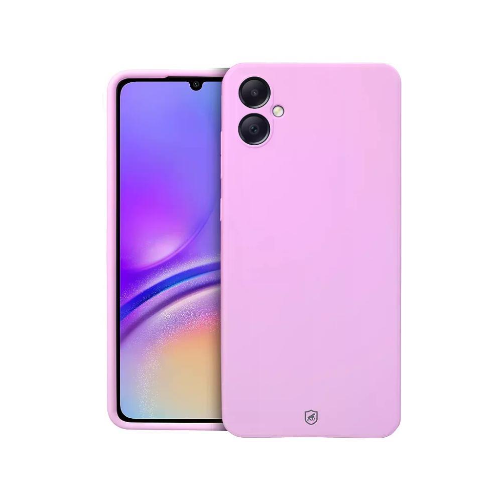 Kit Capa Silicon Veloz para Galaxy A05 + Cordão Rosa Gshield - 3