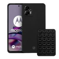 Kit Capa Silicon Veloz para Motorola Moto G13 +Ventosa Preta - 1