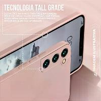 Kit Capa Silicon Veloz para Galaxy M14 + Cordão Rosa Gshield - 5
