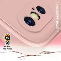 Kit Capa Silicon Veloz para Galaxy M14 + Cordão Rosa Gshield - 6