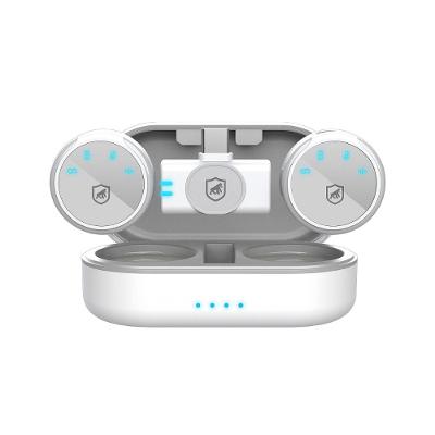 Microfone de Lapela Magnética Tipo C com Adaptador Lightning - Armor - Branca - Gshield