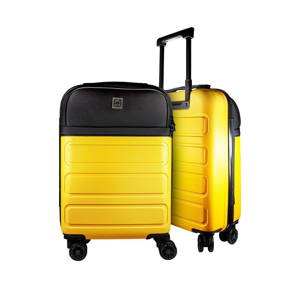 Mala de Viagem Armor com Rodas 360° - Pequena - Amarela - Gshield - 1