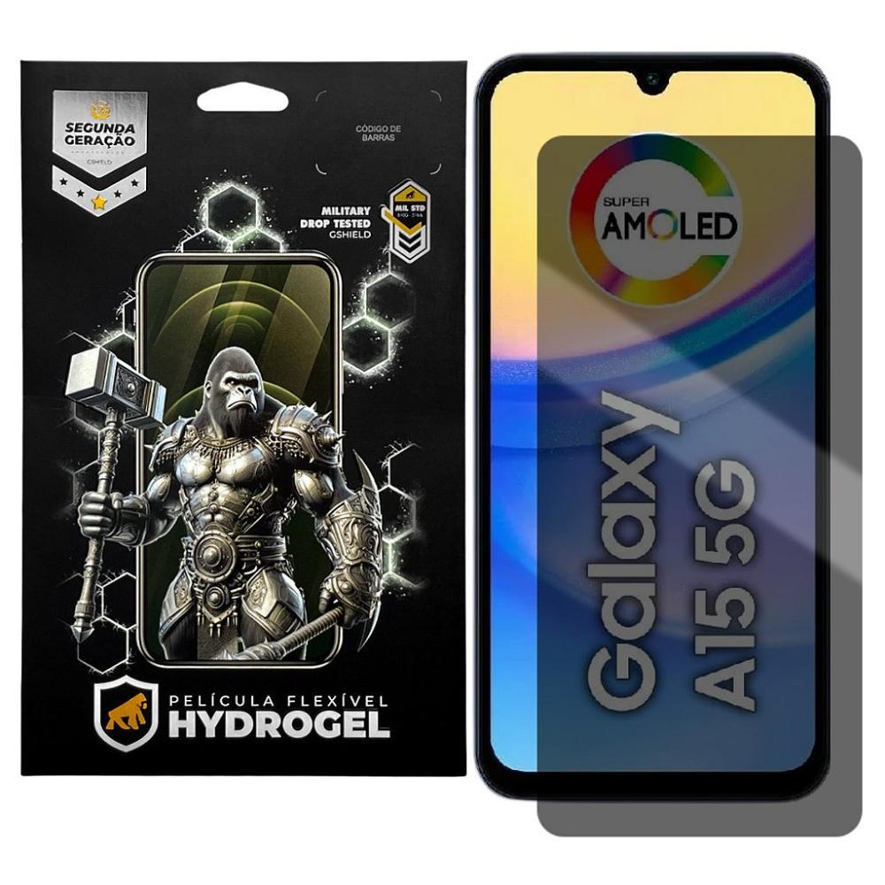 Película para Galaxy A15 5G - Privacidade Hydrogel - Gshield - 1